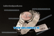 1:1 Cartier Ballon Bleu De 2671 Auto Steel Case with Pink Dial and Steel Bracelet