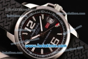 Chopard Mille Miglia Gran Turismo XL Miyota OS2035 Quartz Steel Case with Black Dial and White Markers