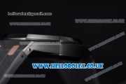 Audemars Piguet Royal Oak 36mm Asia ST16 Automatic PVD Case with Black Dial PVD Bezel and Black Rubber Strap (EF)