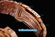 Breitling For Bentley Chronograph Quartz Movement with Rose Gold Case