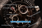 Hublot Big Bang Unico Chrono Swiss Valjoux 7750 Automatic PVD Case with PVD Bezel Skeleton Dial and Black Rubber Strap - 1:1 Original