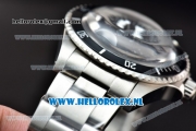 Rolex Submariner Comex Asia 2813 Automatic Steel Case with Black Dial White Dots Markers and Steel Bracelet