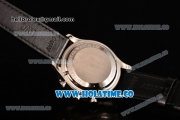 IWC Portugieser Chrono Swiss Valjoux 7750 Automatic Steel Case with White Dial and Gold Arabic Numeral Markers