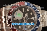 Rolex GMT-Master II 2836 Auto Steel Case with Black Dial and Steel Bracelet