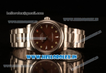 Rolex Milgauss Vintage Steel Case With Brown Dial Yellow Dot Oyster Bracelet