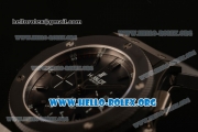 Hublot Big Bang Chronograph Swiss Valjoux 7750 Automatic PVD Case with Black Dial and Black Rubber Strap (YF)