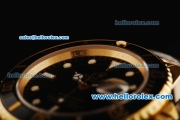 Rolex Submariner Automatic Movement Full Gold with Black Dial and Black Bezel