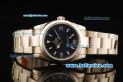 Rolex Explorer Automatic Movement with Blue Dial and White Stick/Numeral Marker-SS Strap