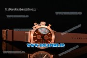 U-Boat Classico Italo Fontana Chrono Miyota Quartz Rose Gold Case with Coffee Dial and Stick/Arabic Numeral Markers