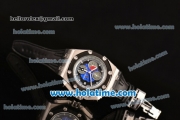 Audemars Piguet Grand Prix Chronograph Quartz Steel Case with PVD Bezel and Blue Dial - 7750 Coating