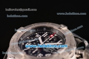 Breitling Avenger Skyland Chrono Swiss Valjoux 7750 Automatic Steel Case/Strap with Black Dial and White Arabic Numeral Markers - 1:1 Original (H)