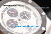 Audemars Piguet Royal Oak Offshore Chrono Swiss Valjoux 7750 Automatic Steel Case with Stick Markers and PVD Bezel- 1:1 Best Edition (NOOB)