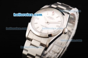 Rolex Milgauss Automatic Movement Steel Case with White Dial and Stick Hour Marker