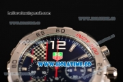 Tag Heuer Formula 1 Miyota OS20 Quartz Steel Case with Stick Markers Rubber Strap and Blue Dial