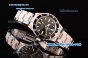 Rolex Submariner Oyster Perpetual Comenx Swiss ETA 2836 Automatic Full Steel with Black Dial and Yellow Markers