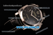 Panerai Luminor Marina 1950 3 Days PAM 312 Clone P.9000 Automatic Steel Case with Black Dial and Stick/Arabic Numeral Markers