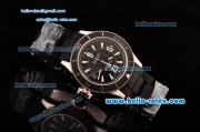 Jaeger LeCoultre Master Compressor Diving Navy Seals Swiss ETA 2836 Automatic Steel Case PVD Bracelet Black Dial with Stick/Numeral Markers