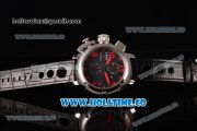 U-Boat U-51 Chimera Watch Limited Edition Chrono Miyota Quartz Steel Case with Black Dial and Red Arabic Numeral Markers U-Boat U-51 Chimera Watch Limited Edition Chrono Miyota Quartz Steel Case with Black Dial and Red Arabic Numeral Markers