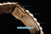 Rolex Datejust Oyster Perpetual Chronometer Automatic with Brown Dial and Roman Marking
