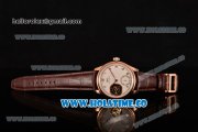 IWC Portuguese Tourbillon Hand-Wound Metropolitan Boutique Edition Swiss Tourbillon Manual Winding Rose Gold Case with White Dial and Arabic Numeral Markers (FT)