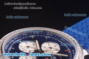 Chopard Mille Miglia GMT Automatic Diamond Bezel with Blue Dial and Blue Rubber Strap