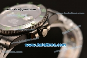 Rolex Submariner Bamford Asia 2813 Automatic Full PVD with Black Micro Checkered Dial - Green Spirit