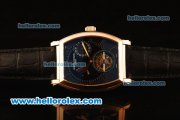 Vacheron Constantin Malte Swiss Tourbillon Manual Winding Rose Gold Case with Black Dial and Black Leather Strap Vacheron Constantin Malte Swiss Tourbillon Manual Winding Rose Gold Case with Black Dial and Black Leather Strap