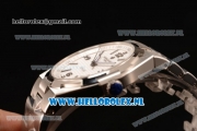 Vacheron Constantin Overseas Original 9015 Auto Steel Case with White Dial and Steel Bracelet - 1:1 Origianl (LF)