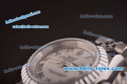 Rolex Lady Datejust Automatic Movement Steel Case/Strap with Silver Dial and Roman Markers