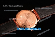 IWC Portofino Automatic Miyota 9015 Automatic Rose Gold Case with White Dial and Stick Markers