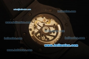 Hublot Big Bang Swiss Valjoux 7750 Automatic Ceramic Case with Ceramic Bezel and Black Dial/Markers-1:1 Original