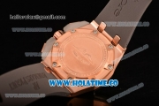 Audemars Piguet Royal Oak Offshore Miyota Quartz Rose Gold Case with PVD Bezel and Stick Markers (EF)