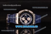 Audemars Piguet Royal Oak Offshore Chrono Swiss Valjoux 7750 Automatic Titanium Case with Ceramic Bezel Blue Dial and Stick Markers - 1:1 Original (JF)