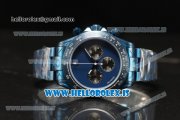 Rolex Daytona OS20 Chronograph Quartz All Black Dial All Blue PVD Case Rolex Daytona OS20 Chronograph Quartz All Black Dial All Blue PVD Case