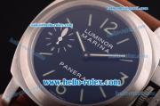 Panerai Luminor Marina Pam 172 Swiss ETA 6497 Manual Winding Movement Titanium Case with Black Dial