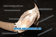 Audemars Piguet Royal Oak 41mm Blue Dial Automatic Clone Ap 3120 Movement Blue Leather Strap 15500ST.OO.1220ST.01 JH