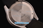 Tag Heuer Mikrogirder 2000 Chronograph Miyota Quartz Steel Case with Black Dial