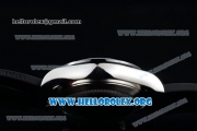 Rolex Daytona Chrono Clone Rolex 4130 Automatic Steel Case with Grey Dial Ceramic Bezel and Black Rubber Strap (EF)
