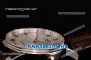 Mido Dorada Miyota Quartz Steel Case with Roman Numeral Markers and White Dial