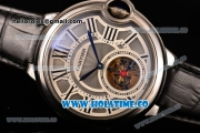 Cartier Ballon Bleu De Tourbillon Asia Automatic Steel Case with Grey Dial and Roman Numeral Markers