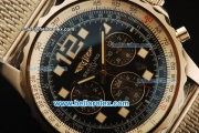 Breitling Chronospace Automatic Full Steel with Black Dial
