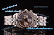 Breitling Chronomat B01 GMT Swiss Valjoux 7750 Automatic Steel Case/Strap with Brown Dial
