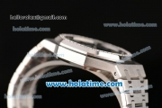 Audemars Piguet Royal Oak Swiss ETA 2824 Automatic Stainless Steel Case with Diamond Bezel Blue Dial and Stick Markers