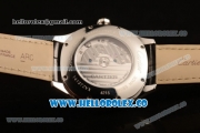 Cartier Drive de Cartier Asia Automatic Steel Case with Grey Dial and Black Leather Strap (AAAF)