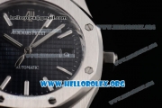 Audemars Piguet Royal Oak Clone AP Calibre 3120 Automatic Stainless Steel Case/Bracelet with Blue Dial and Luminous Markers (BP)