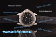 Chopard L.U.C. Pro One Swiss ETA 2836 Automatic Steel Case with Black Dial and Black Rubber Strap Chopard L.U.C. Pro One Swiss ETA 2836 Automatic Steel Case with Black Dial and Black Rubber Strap