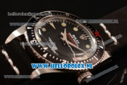 Rolex Milgauss Vintage Asia 2813 Automatic Steel Case Dot Markers with Black Dial and Black Nylon Strap
