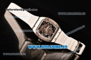 Richard Mille RM 038 Asia Automatic Steel Case with Skeleton Dial and White Inner Bezel