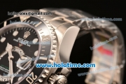 Rolex GMT Master II Superlative Chronometer 2813 With GMT Automatic Steel Case with Black Dial and White Markers