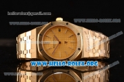 Audemars Piguet Royal Oak OS20 Quartz Yellow Gold Case with Yellow Gold Dial and Yellow Gold Bracelet